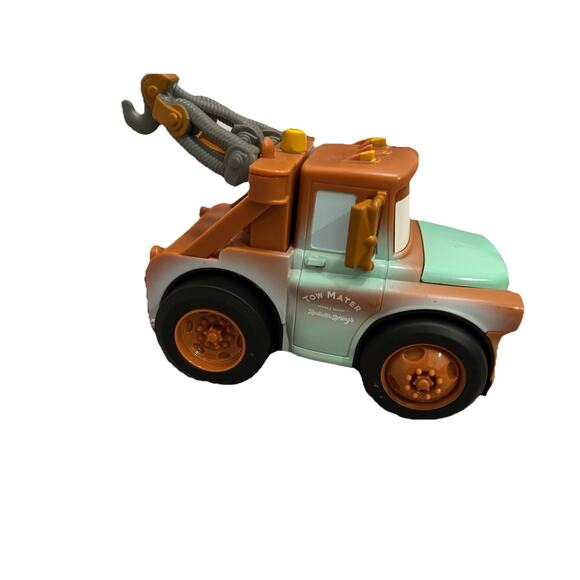 Disney Parks Pixar Cars Push &‎ Go Talking Mater Vehicle Toy Tested - Picture 2 of 9